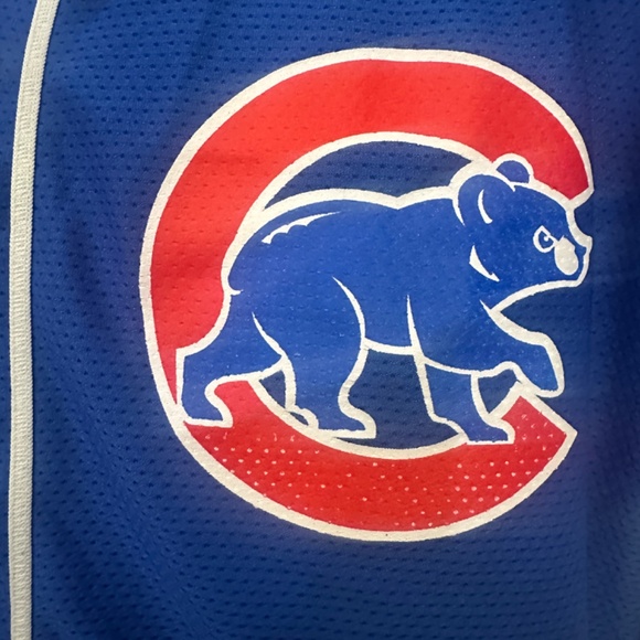 Chicago Cubs #38 Nicky Lopez Jersey 20" armpit to armpit seams Poly blend - Picture 2 of 3